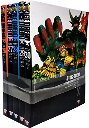 Judge Dredd: Complete Case Files Volume 26-30 Collection 5 Books Set (Series 6) By John Wagner