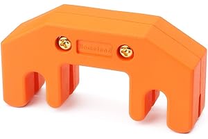 Alnicov Cello Practice Mute Cello in gomma Practice Mute per violoncello Accessori per violoncello (arancione)