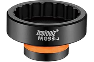 IceToolz Chiave smonta Contenitore PRO Shimano bbr60 Unisex Adulto, Grigio