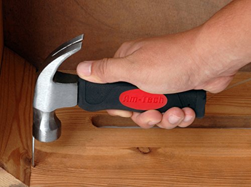 Am-Tech Magnetic Stubby Claw Hammer, A0200 - 4