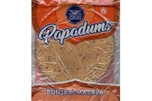 Heera Punjabi Masala Papadums - 200 g - Lot de 3