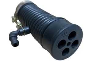 KAYSO PERFORMANCE Ansaugschlauch incl. Befestigungsschelle (kurz) für Baotian MKS Ecobike Speedy,Hero,Rebel,Tanco,Rocky Benzhou City Star,Flex Tech Firenze,Jack Fox Formular One Rex Rs 400 425 450 460 500,Off Limit,Jinan Quingqi,Znen Mavi,Lingben,Wangye,Guoben,Jinlun Starquad,Jmstar,Chinaroller Zongshen,Zhongyu,Ering,Giantco Dolphin Sprint Athena