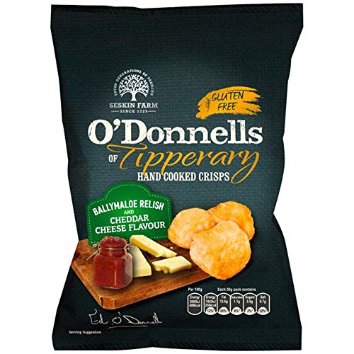 O'Donnells Ballymaloe & Cheddar Cheese Crisps 24 x 50g
