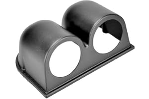 Mintice 2" 52mm Support de Jauge de Voiture Universel Double Trou Support de Jauge de Tableau de Bord Porte-Gobelet Mètre Support Fixation Montage