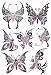 Produktbild Sticker Herma Tattoos Black Art, Schmetterlinge, PG/1Bl