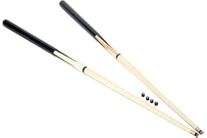 Oypla 2x Small 36" Pool/Snooker Cues with Spare Tips