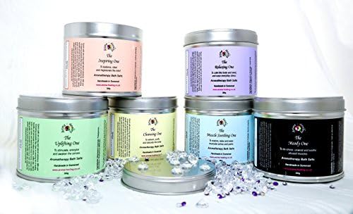Deluxe Aromatherapy Bath Salts, Epsom Salts, Gift Boxed Available