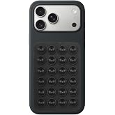 Coverzone Dikd&ouml;rtgen Vantuzlu Telefon Tutucu Taşınabilir Silikon Yumuşak Telefon Standı Geniş Kullanım Alanı (Siyah)