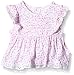 Pumpkin Patch Baby-Girls Floral Tucks Top Floral T-Shirt, White (Clean White), 12-18 Months