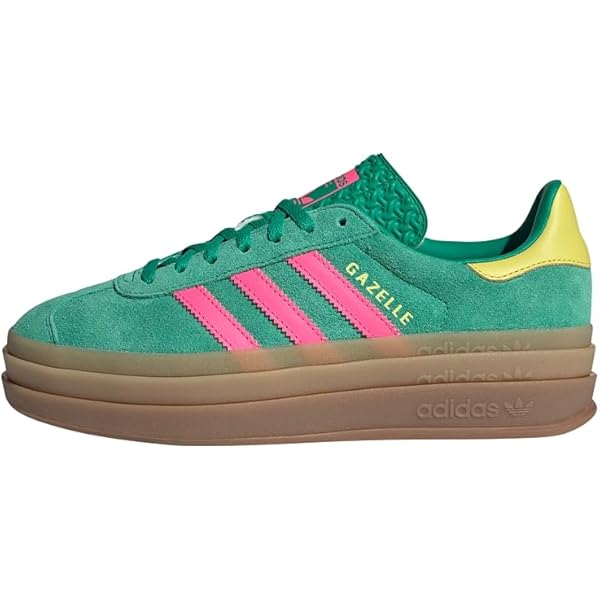 adidas gazelle silver green womens Adidas Gazelle Bold W In Navy Pink For Women  DANPIT