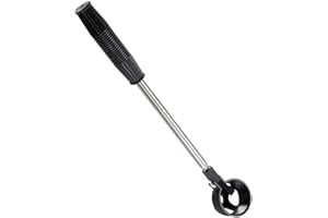 Harmon Wandyer Golf Ball Retriever, Portable Retractable Telescopic Scoop Saver Pick Up Automatic Locking Stainless Steel Shaft Tool