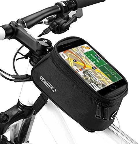 Bike Pouch, Ubegood Universal Portable Waterproof Bike Tube Bag Cycling Bag for iPhone 6s Plus/6 Plus/Samsung s7 edge with other up to 5.5 inch smartphone