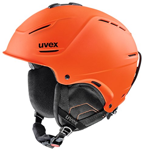 Uvex p1us Skihelm, Dark Orange Mat, 59-62 cm Uvex p1us Skihelm, Dark Orange Mat, 59-62 cm