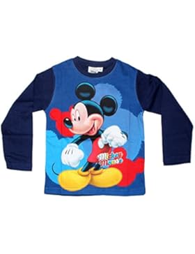 Disney Micky Maus Jungen Langarmshirt Mickey Mouse