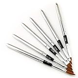 Set von 6 Stück Acryl Nagel Pinsel