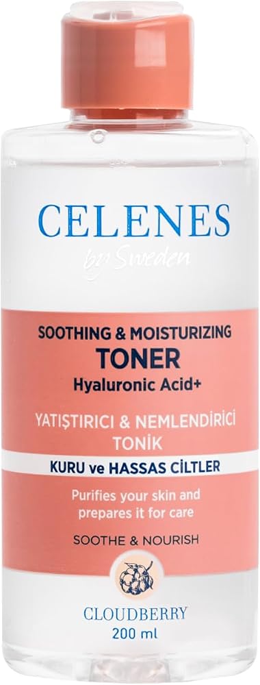 Celenes Cloudberry Nemlendirici & Yatıştırıcı Tonik, 200ml