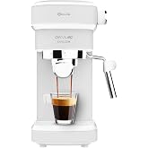 Cecotec Cafelizzia 790 White Express Coffee Machine. Fast Heating System, 20 Bars, Auto Mode for 1 and 2 Coffees, Steamer Ste