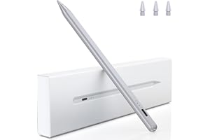 ‎VARIGLAS Variglas Pen for iPad 2018-2025 - 2X Fast Charge, Tilt Sensitivity and Palm Rejection - Stylus Pencil for Apple Pencil with iPad 11/10/9/8/7/6/A16, Pro 3/4/5/6/M4, Air 3/4/5/M2/M3, Mini 5/6