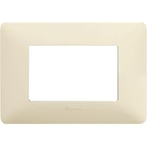 Plaque Bticino Matix AM4806LBN – 6 Modules, Blanc, Pour Interrupteurs Et Prises