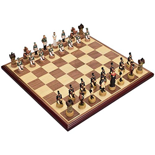 Preisvergleich Produktbild Europäisches Schach Schach Simulation Charakter Harz Schachablage Dame Schachbrett Spielzeug Kinder Intellektuell Entwicklung Lernen Langlebig (Color : B)