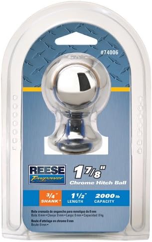 ReeseTowpower 74006 Chrome 1 7/8" Hitch Ball