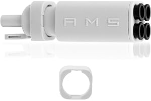 Nssnlur AMS Lite Filamenthub för Bambulab A1/A1 Mini, AMS 4-i-1 PTFE-adapter 5-vägs Filamenthub PTFE-röradapter för Bambu Lab