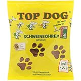 TOP DOG PREMIUM Schweineohren - Schweineohr - pig ear - 400g - DLG Qualitätssiegel jährlich getestet NEU
