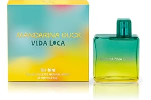 MANDARINA DUCK FRAGRANCES I Vida Loca For Him, Profumo Uomo Spray, Famiglia Olfattiva Fougère, Fruttata e Orientale, 100 ml