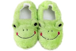 MASOCIO Hausschuhe Kinder Mädchen Junge Weiche Plüsch Pantoffel Tier rutschfest Slippers