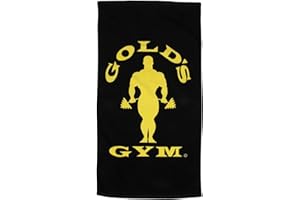 GOLD'S GYM Gold´s Gym Towel Toalla, Unisex Adulto, Negro, Talla Única