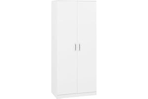 Seconique Dakota 2 Door Wardrobe in White