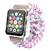 Produktbild For Armbanduhr 38 mm Band, vanqiang Keramik Strap Uhr mit einer neuen Hand Strap für iiWatch 38 mm – Keramik Pink, Polykarbonat, Ceramic Pink, iWatch 42MM
