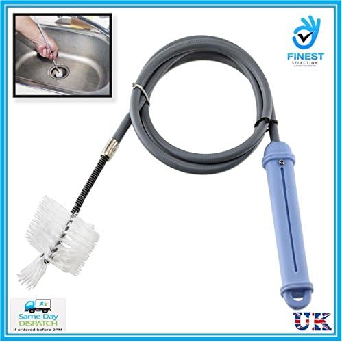 3.5" Long Flexible Sink Overflow Drain Cleaning Brush Cleaner Kitchen Craft Tool