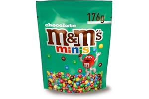 M&M'S Minis - Bonbons Chocolat au Lait - Sachet de 176g