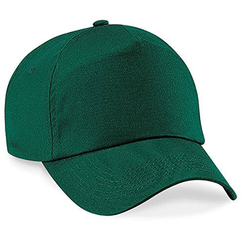 bottle green baseball cap
