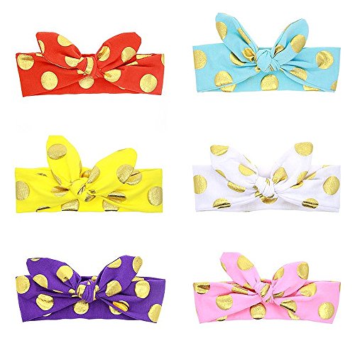 Magicmoon® Turban Headband Head Wrap Wear Hair Band for Little Baby Girl Newborn (Color A)