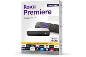 Roku 3920X Premiere Streaming Player New 2018