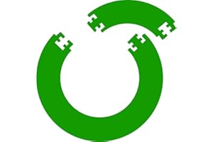 ACTIUSIS Dart Catchring Surround, pierścień do zbierania darta, 4-częściowy zestaw do ochrony ściany