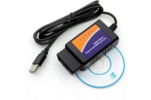 Alchiauto Elm USB OBDII V1.5 Diagnose Kabel Interface Scanner