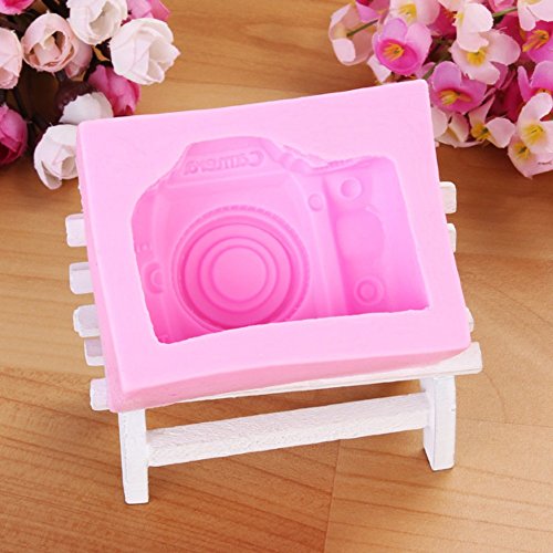 + ING Kamera Silikon Seife Form Fondant Schokolade Clay Schimmel - 5