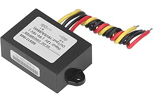 ODORKLE Power Step Up Converter Boost Converter, 12V a 19V Convertidor de Regulador de Voltaje DC 12V a DC 19V Adaptador de Aumento Impermeable Accesorio para Fuente de Alimentación