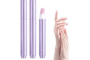 OIXYAZ Penna Con Olio Per Cuticole,Penna 3 In 1 Per La Cura Delle Unghie, Penne Con Punta In Ceramica Per Spingere Le Cuticole Per Rimuovere Le Cuticole Delle Unghie Secche