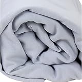 Baby Spannbetttuch 70×140 Spannbettlaken 100% Baumwolle Jersey Babybett Bettlaken Gummizug Rosa Blau Weiß im 2er SET - 2