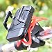 Produktbild Shoot Fahrrad Handy Halter Smartphone Handyhalter Fahrrad Verstellbar für iPhone X 8/8Plus 7/7 Plus 6S/6S Plus 6/6Plus 5S/4S Samsung Galaxy S9/S9 Plus S8 S7 S6 [ 2018 Upgraded Version ]