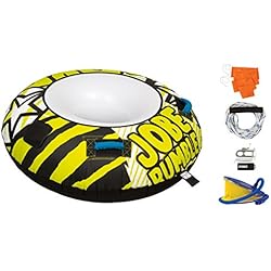 Jobe Rumble Bouée tractable Mixte Adulte, Jaune