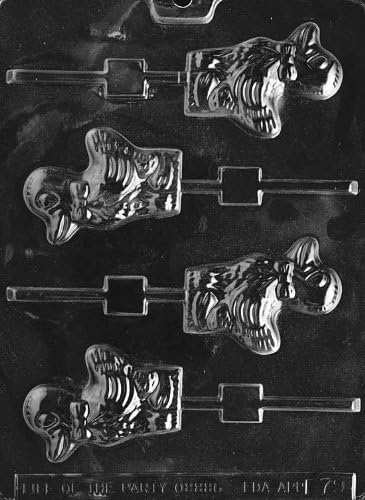 Duck Plastic Sheet Chocolate Lollipop Mould 4 on 1