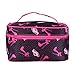 Culater®Lady Cosmetic Package Waterproof Multifunction Travel Portable Toiletry Bag (High-heeled Shoes)
