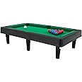 Cryfokt Mini Pool Table, Simulation Space-Saving Miniature Pool Game Set, for Ages 5+, Home Use