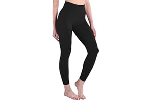 Ipletix High Waisted Leggings for Women - Black Yoga Pants for Gym