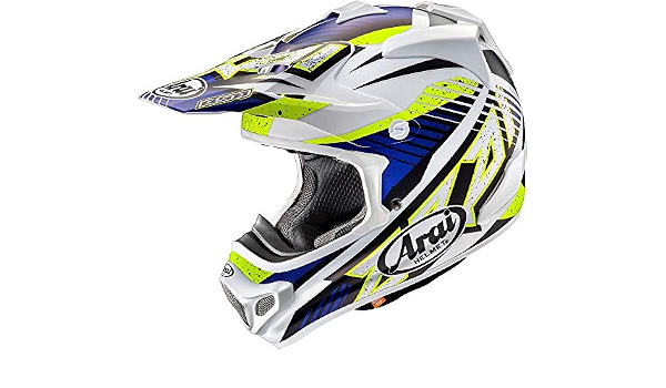 ARAI MX-V - Casco da Motocross MXV Slash, per Adulti, Taglia M, Colore: Blu  : Amazon.it: Auto e Moto